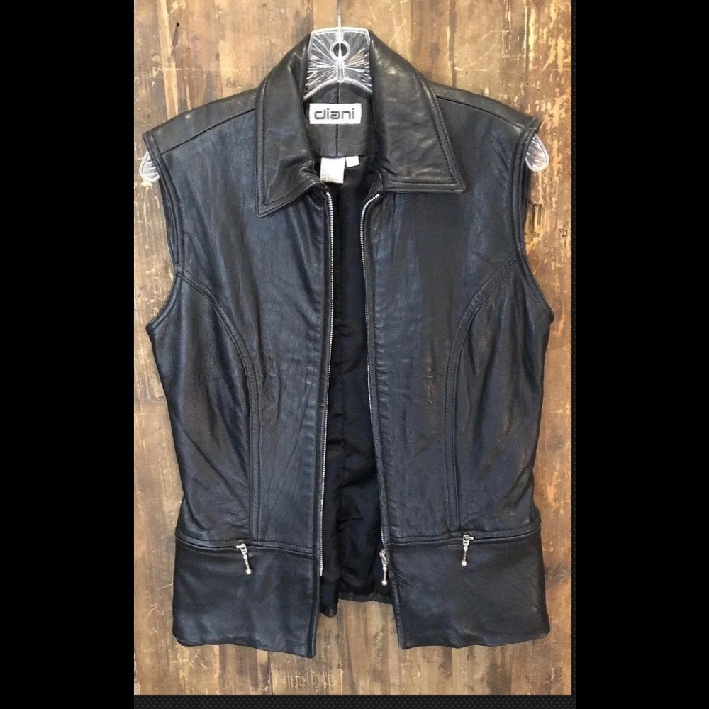 Diana (S) Leather Vest purchased at Neiman Marcus